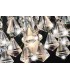 Wall Lamp 1 Light E14 Switched Polished Chrome, Prism Crystal - 11