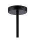 Baymont 25cm Satin Black 3 Light E27 Universal Semi Flush Fixture Suitable For A Vast Selection Of Shades-4