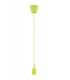 1.5m Suspension Kit 1 Light Green,90mm Plastic Base and Silicon Lampholder Cover, E27 Max 60W, c, w Ceiling Bracket - 4