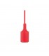1.5m Suspension Kit 1 Light Red,90mm Plastic Base and Silicon Lampholder Cover, E27 Max 60W, c, w Ceiling Bracket - 5