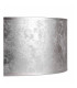 Baymont Polished Chrome 3 Light E27 Semi Flush Fixture With 40cm x 18cm Silver Leaf Shade-10