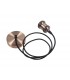 1.5m Suspension Kit 1 Light Antique Copper, Black Braided Cable, E27 Max 60W, c, w Ceiling Bracket - 7