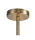 Baymont 28cm Antique Brass 5 Light E27 Universal Semi Flush Fixture Suitable For A Vast Selection Of Shades-9