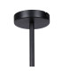 Baymont 28cm Satin Black 5 Light E27 Universal Semi Flush Fixture Suitable For A Vast Selection Of Shades-4