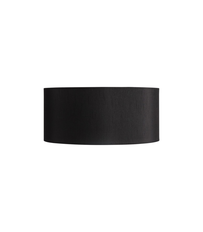 Baymont Polished Chrome 5 Light E27 Drop Flush With 40cm x 18cm Faux Silk Shade Black/White Laminate-8