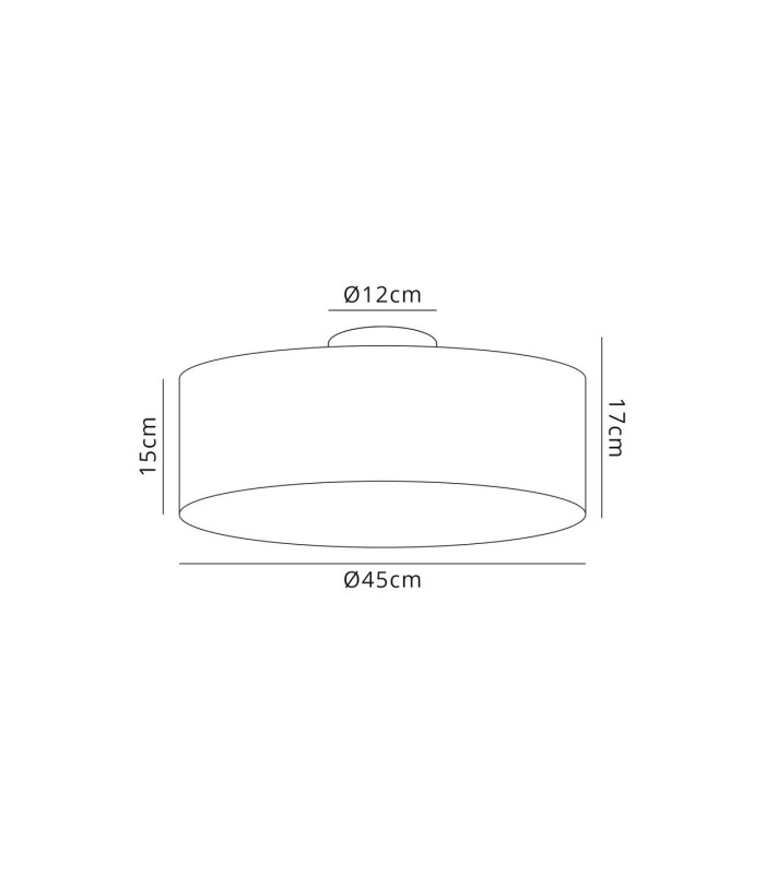 Baymont Polished Chrome 5 Light E27 Drop Flush With 45cm x 15cm Faux Silk Shade Grey-3