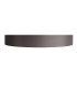 Baymont Polished Chrome 5 Light E27 Drop Flush With 45cm x 15cm Faux Silk Shade Grey-10