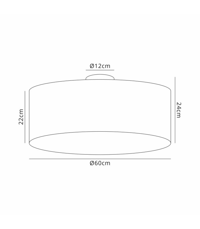 Baymont Polished Chrome 5 Light E27 Drop Flush With 60cm x 22cm Silver Leaf Shade-3