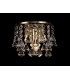 Wall Lamp 1 Light E14 Switched Antique Brass, Prism Crystal - 2