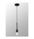 Baymont 12cm Satin Black E27 Universal Single Pendant Suitable For A Vast Selection Of Shades-2