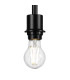 Baymont 12cm Satin Black E27 Universal Single Pendant Suitable For A Vast Selection Of Shades-6