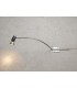 Over Cabinet 1 Light GU10 with Adjustable Head And 1m Cable Polished Chrome - 2