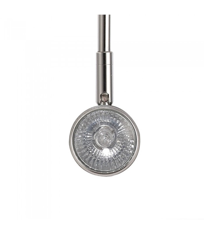Over Cabinet 1 Light GU10 with Adjustable Head And 1m Cable Polished Chrome - 4