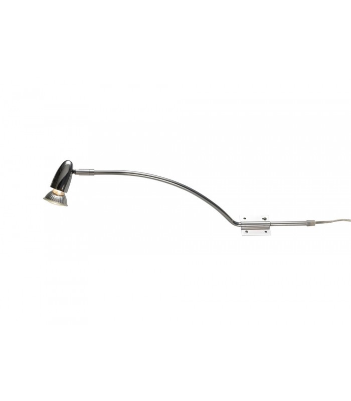 Over Cabinet 1 Light GU10 with Adjustable Head And 1m Cable Polished Chrome - 5