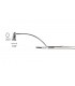 Over Cabinet 1 Light GU10 with Adjustable Head And 1m Cable Polished Chrome - 6