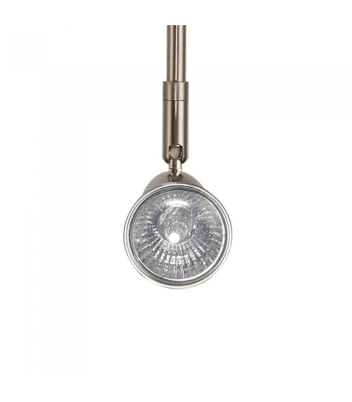 Over Cabinet 1 Light GU10 with Adjustable Head And 2m Cable c, w BS Plug Satin Nickel - 4