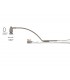 Over Cabinet 1 Light GU10 with Adjustable Head And 2m Cable c, w BS Plug Satin Nickel - 6