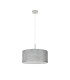 Baymont Polished Chrome E27 Single Pendant With 40cm x 18cm Silver Leaf Shade-5
