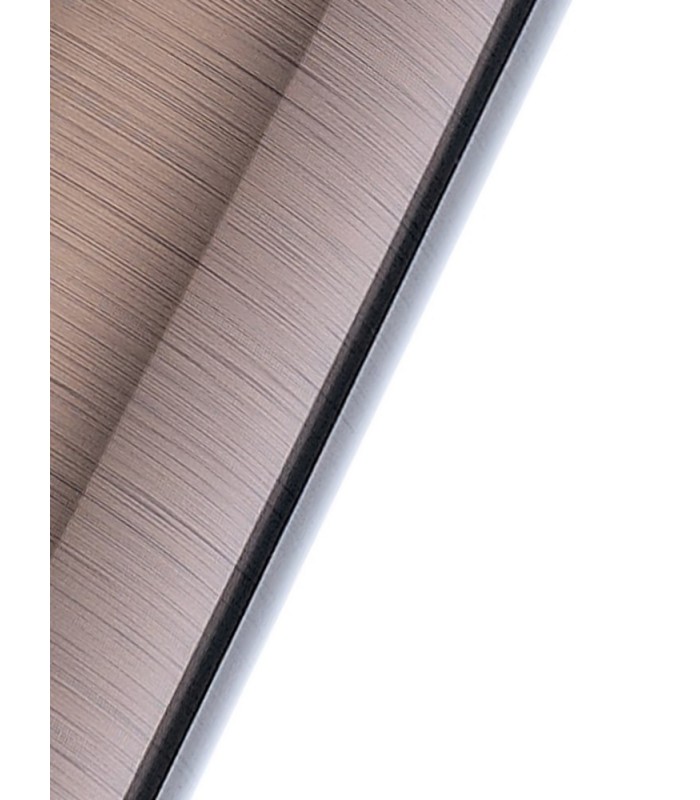 Black Ceiling Pendant 1 Light E27 with 200 x 150mm Metallic Bronze Cylinder Shade, c, w Ceiling Bracket - 7