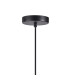 Baymont 25cm Satin Black 3 Light E27 Universal Single Pendant Suitable For A Vast Selection Of Shades-6