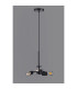 Baymont 25cm Satin Black 3 Light E27 Universal Single Pendant Suitable For A Vast Selection Of Shades-9