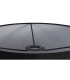 Baymont Satin Nickel 3 Light E27 Single Pendant With 40cm x 18cm Faux Silk Shade Black/White Laminate-10
