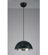 Dome Ceiling Pendant E27, Matt Black, Mirror Mosaic Inner - 2