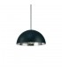 Dome Ceiling Pendant E27, Matt Black, Mirror Mosaic Inner - 4
