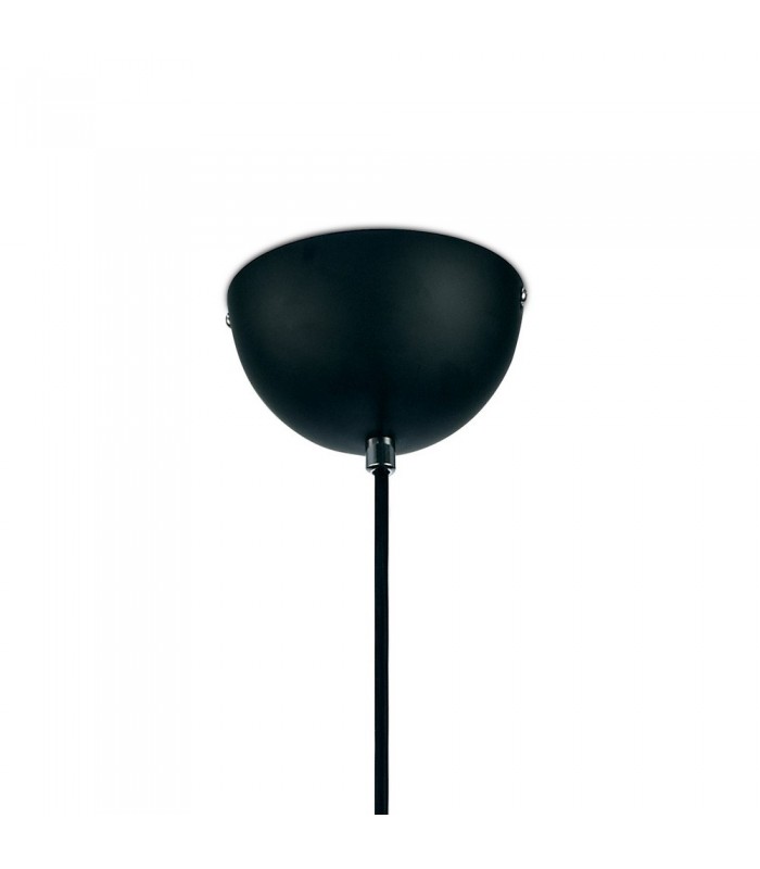 Dome Ceiling Pendant E27, Matt Black, Mirror Mosaic Inner - 5