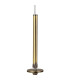 Baymont Antique Brass 3 Light E27 Single Pendant With 50cm x 20cm Dual Faux Silk Shade Antique Gold/Ruby-7