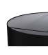 Baymont Satin Nickel 3 Light E27 Single Pendant With 50cm x 20cm Faux Silk Shade Black/White Laminate-11