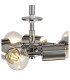 Baymont 28cm Polished Chrome 5 Light E27 Universal Single Pendant Suitable For A Vast Selection Of Shades-7