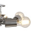 Baymont 28cm Polished Chrome 5 Light E27 Universal Single Pendant Suitable For A Vast Selection Of Shades-8
