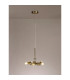 Baymont 28cm Antique Brass 5 Light E27 Universal Single Pendant Suitable For A Vast Selection Of Shades-2