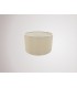 Round Cylinder, 300 x 170mm Dual Faux Silk Fabric Shade, Nude Beige, Moonlight - 2