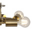 Baymont 28cm Antique Brass 5 Light E27 Universal Single Pendant Suitable For A Vast Selection Of Shades-8