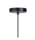 Baymont 28cm Satin Black 5 Light E27 Universal Single Pendant Suitable For A Vast Selection Of Shades-5