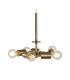 Baymont 28cm Antique Brass 5 Light E27 Universal Single Pendant Suitable For A Vast Selection Of Shades-10
