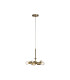 Baymont 28cm Antique Brass 5 Light E27 Universal Single Pendant Suitable For A Vast Selection Of Shades-11