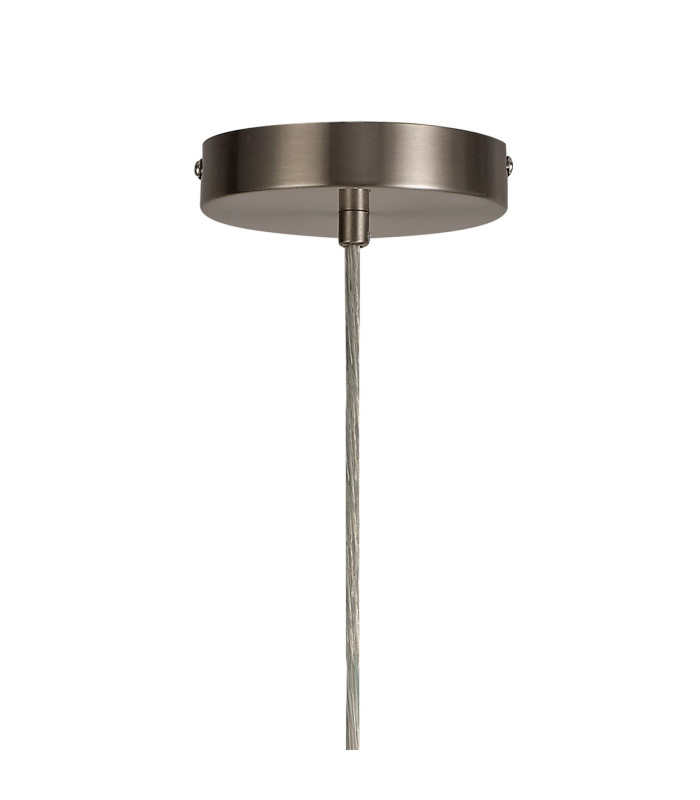 Baymont 28cm Satin Nickel 5 Light E27 Universal Single Pendant Suitable For A Vast Selection Of Shades-8