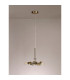 Baymont 28cm Antique Brass 5 Light E27 Universal Single Pendant Suitable For A Vast Selection Of Shades-12