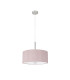 Baymont Polished Chrome 5 Light E27 Single Pendant With 40cm x 18cm Dual Faux Silk Shade Taupe/Halo Gold-5
