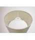 Round Cylinder, 300 x 170mm Dual Faux Silk Fabric Shade, Nude Beige, Moonlight - 8