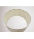 Round Cylinder, 400 x 180mm Dual Faux Silk Fabric Shade, Nude Beige, Moonlight - 8