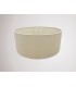 Round Cylinder, 500 x 200mm Dual Faux Silk Fabric Shade, Nude Beige, Moonlight - 2