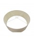 Round Cylinder, 600 x 220mm Dual Faux Silk Fabric Shade, Nude Beige, Moonlight - 4