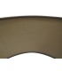 Round Cylinder, 400 x 180mm Dual Faux Silk Fabric Shade, Raw Cocoa, Grecian Bronze - 6