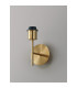 Carlton Switched Wall Lamp Without Shade E27 Antique Gold-2