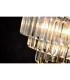 Cosette 50cm Pendant/Semi Flush 5 Light E14 Polished Nickel/Clear Crystal-14