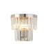 Cosette Wall Lamp 2 Light E14 Polished Nickel/Clear Crystal-4